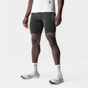 ASRV WarpFlexx Utility Speed Short Athletic M Charcoal Gold